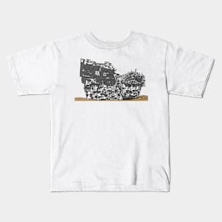 Utopia city fortress Kids T-Shirt